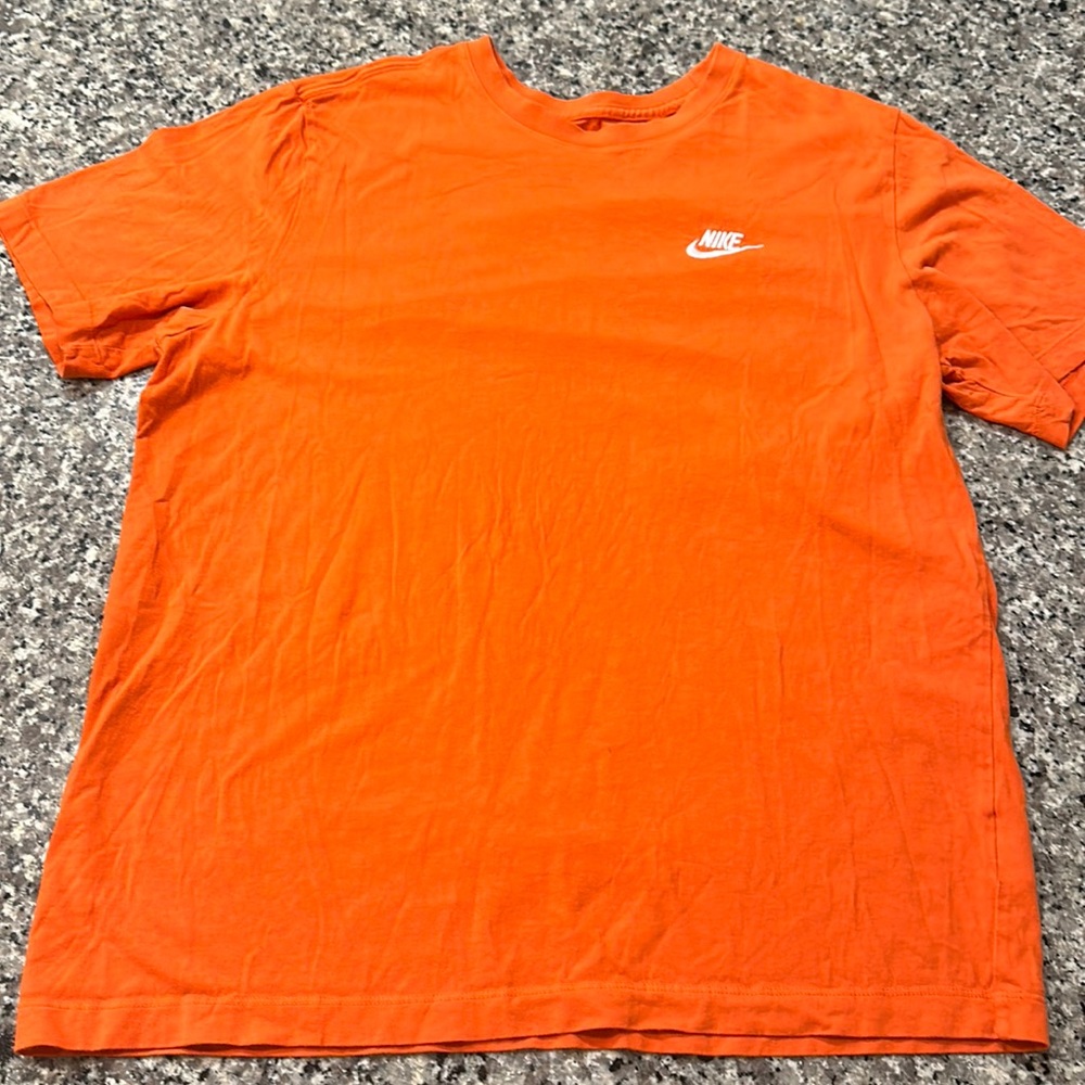 Orange Nike Tee